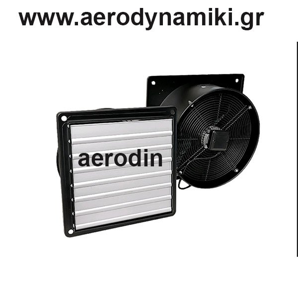 Αξονικοί Ανεμιστήρες με περσίδα ΑΔΜ